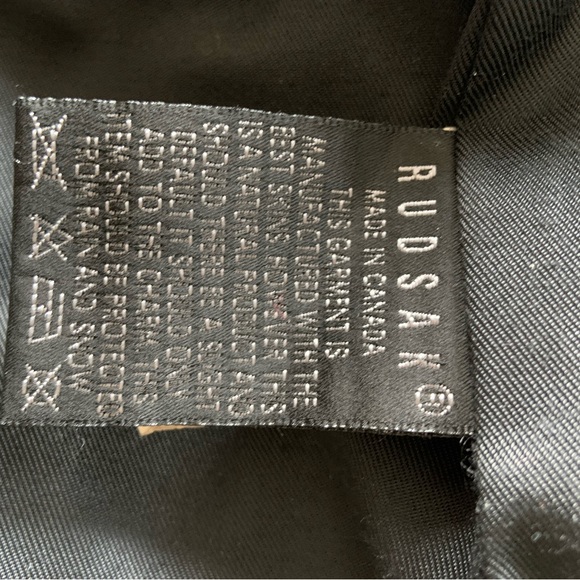 Rudsak leather jacket Women’s Large - Picture 5 of 12